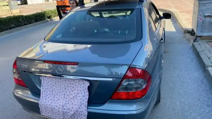 Manavgat’ta Lüks Otomobilin Plaka Oyunu Tutmadı!