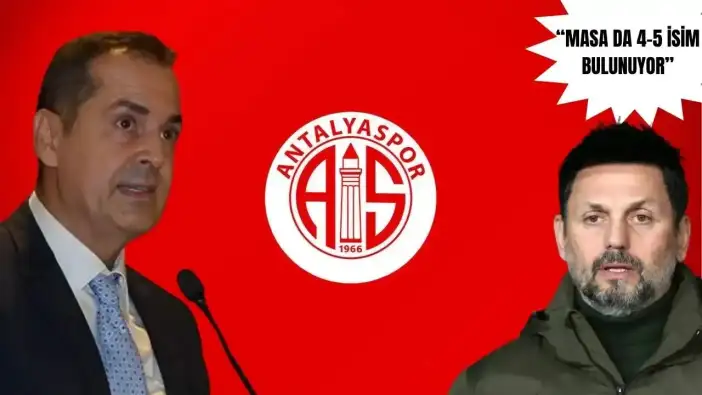Antalyaspor’da Erol Bulut Dönemi Resmen Sona Erdi! Yeni Hoca Kim Olacak?
