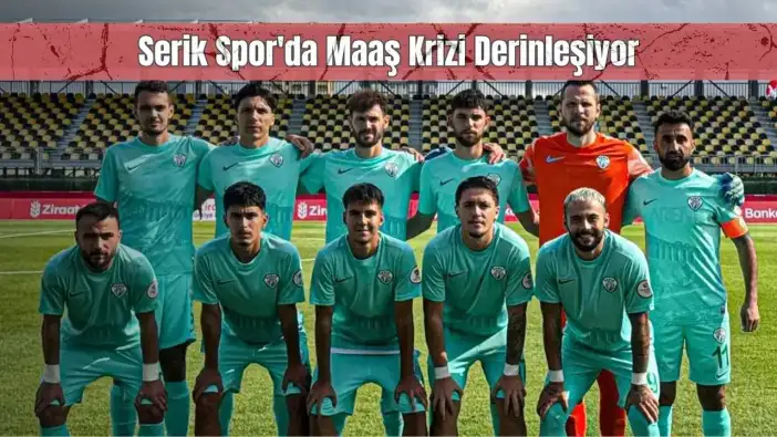 Serik Spor'da 2. Yaprak Dökümü: Kaptan ve 3 Futbolcu Ayrıldı