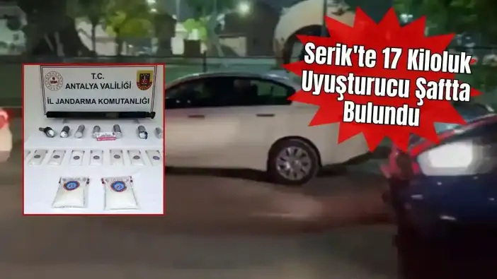 İran'dan Antalya'ya Getirdiler! Serik'te 50 Milyonluk Uyuşturucu Gizli Düzenekten Çıktı