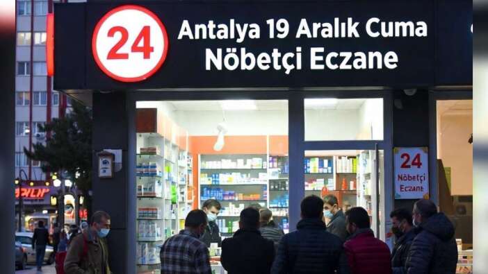 Antalya’da 19 Aralık Nöbetçi Eczaneler! Muratpaşa’dan Manavgat'a