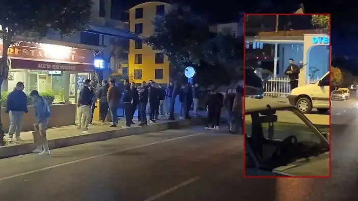 Manavgat’ta Araçlara Çarptı, İşletmeci Pompalıyla Vurdu