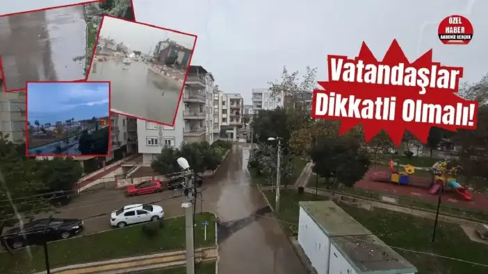 Antalya’da Geceyi Şimşekler ve Yağmur Bastı! Yağmur Ne Zaman Duracak?