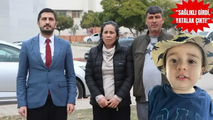 Adana’da 2 Yaşındaki Arda İçin Ağır İhmal İddiası! Yargıya Taşındı
