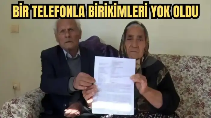 Antalya'da Araba Hayali Kuran Emekli Çifti FETÖ Yalanıyla Dolandırdılar