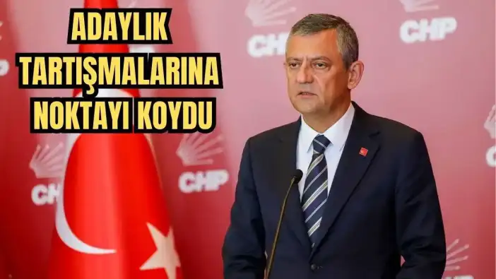 CHP Genel Başkanı Özel 'Cumhurbaşkanlığı Adaylığı' Sorusuna Yanıt Verdi