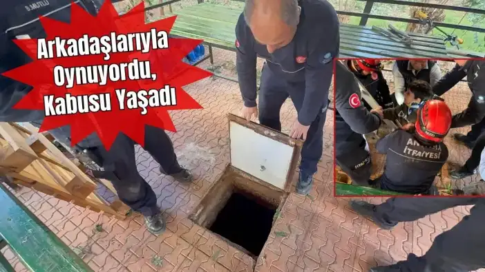 Muratpaşa’da 6 Yaşındaki Çocuk Sitenin Foseptik Çukuruna Düştü!
