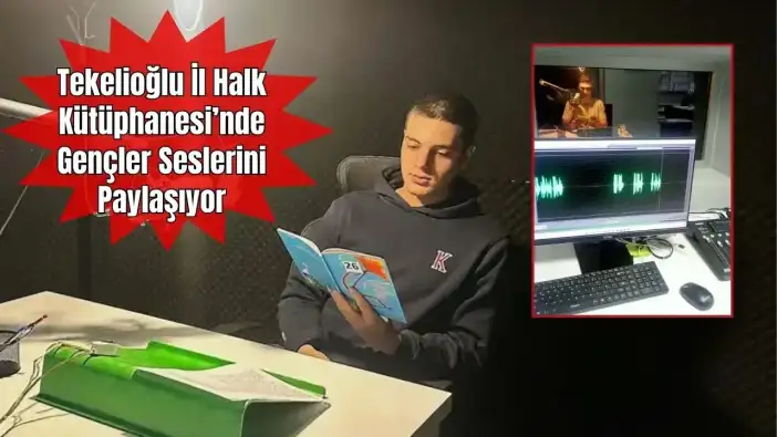 Antalya’da Liselilerden Görme Engellilere Sesli Kitap Desteği: Bir Ses Bir Dokunuş