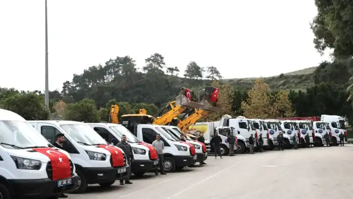 Aksu'da Parti Değişti, Belediye Filosu Yenilendi