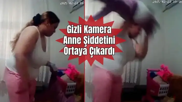 Antalya’da 1 Yaşındaki Bebeğe Anne Şiddeti! Baba Bu Görüntülerle Şikayetçi Oldu