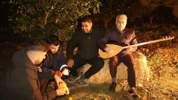 Adana’da Sazlı Sözlü Zirai Don Nöbeti