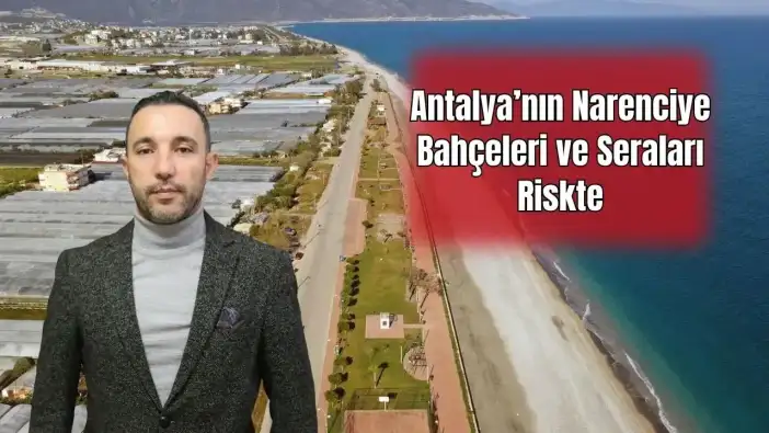 Gazipaşa’dan Kaş’a Deniz Suyu Yer Altına Sızıyor: 5 Yılda Tarımı Bitirebilir