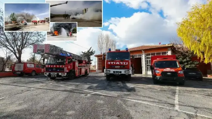 Burdur İtfaiyesi 2025’te Rekor Müdahale Sayısına Ulaştı