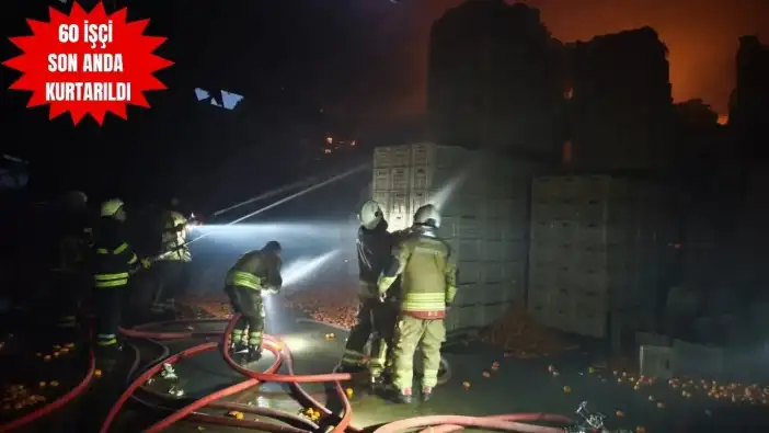Hatay’da Fabrika Alev Alev Yandı: Bir İşçi Hayatını Kaybetti!