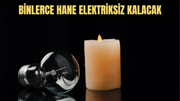Antalya ve İlçelerinde 3 Günlük Elektrik Kesintisi! 6–7–8 Ocak Kesinti Yaşanacak