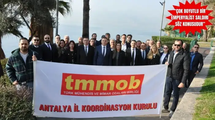 TMMOB Antalya’dan BM’ye Venezuela Çağrısı: “Sessizlik Suça Ortaklıktır”