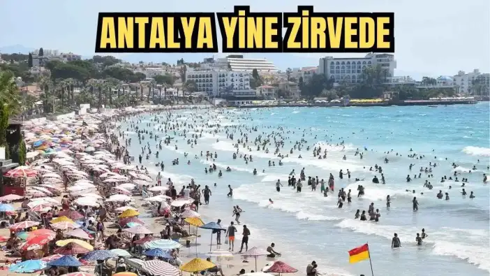 Türkiye 2025’te Seyahat Rekoru Kırdı! Antalya Yine Zirvede