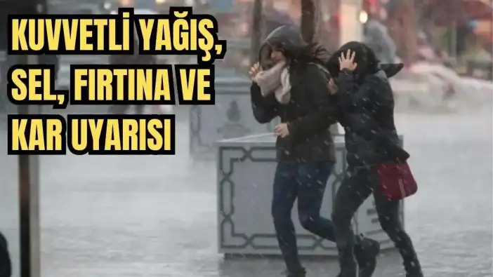 Meteorolojiden Antalya’ya Sarı Kod Uyarısı! Kuvvetli Yağış Geliyor