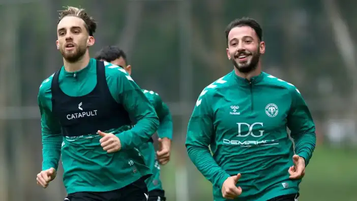 Konyaspor'dan Craiova Mağlubiyeti Sonrası Antalya'da Tek idman