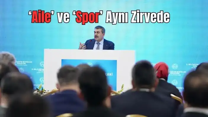 Antalya’da Eğitim Masası Kuruldu, İki Bakan Aynı Zirvede