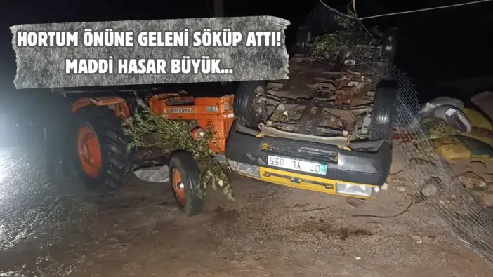 Manavgat’ta Hortum Mahalleleri Yıktı: Çatılar Uçtu, Seralar Parçalandı!