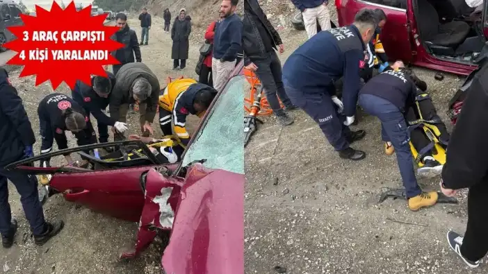 Burdur’da Karşı Şeride Geçen Araç Ortalığı Savaş Alanına Çevirdi