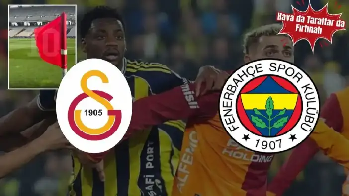 Galatasaray – Fenerbahçe Derbisinde 11'ler! Kavga Çıktı