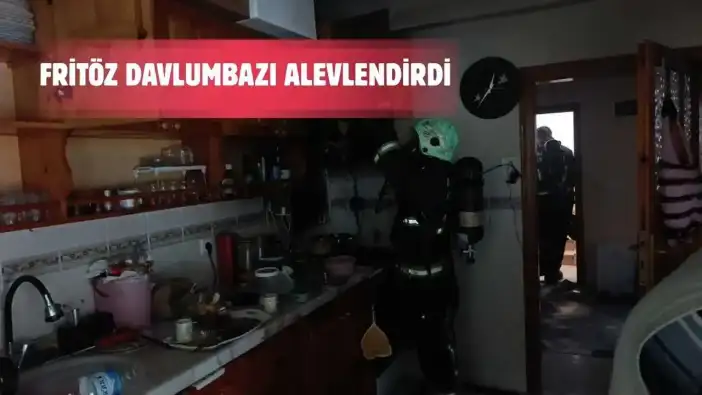 Manavgat’ta Mutfaktan Yükselen Dumanlar Sokağı Ayağa Kaldırdı