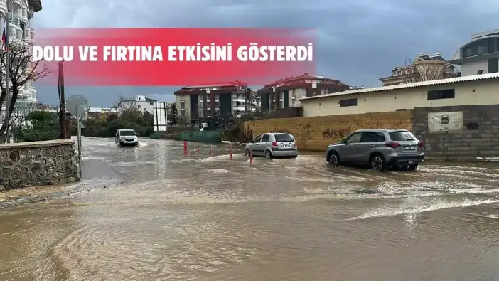 Alanya’da Sarı Kod Sonrası Kaos: Yollar Göle Döndü!