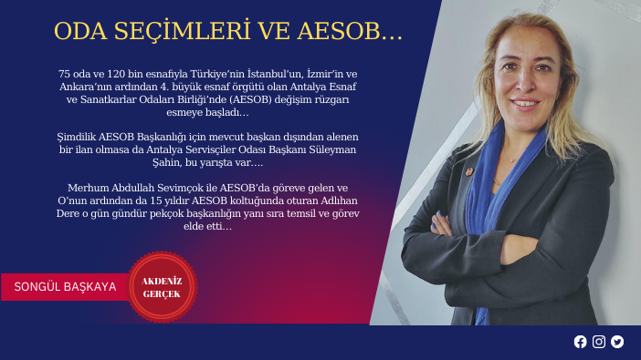 Oda seçimleri ve AESOB…