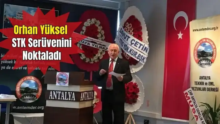Antalya’da 40 Yıllık Başkanlığına Son Verdi: Artık Başkan Değilim
