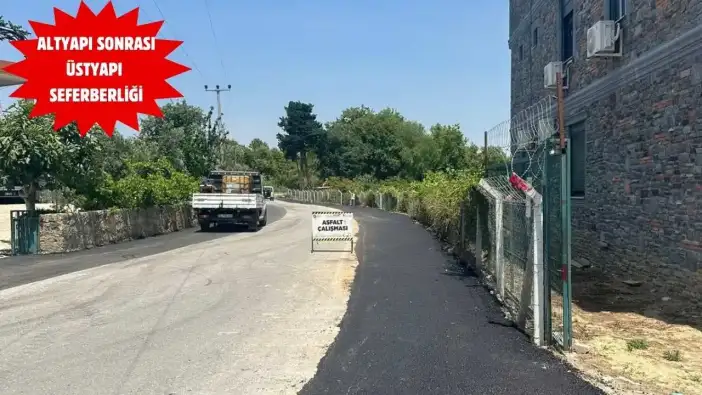 Manavgat’ta 830 Bin Metrekarelik Yol Yenilendi