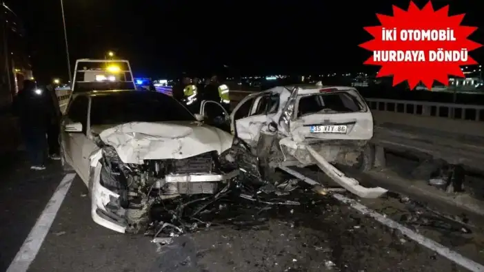 Manavgat’ta Zincirleme Kaza Trafiği Kilitledi! 2 Yaralı