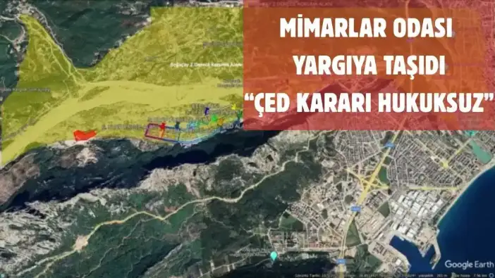 Antalya Mimarlar Odası’ndan Çandır Çayı’nda TOKİ İçin ÇED İsyanı