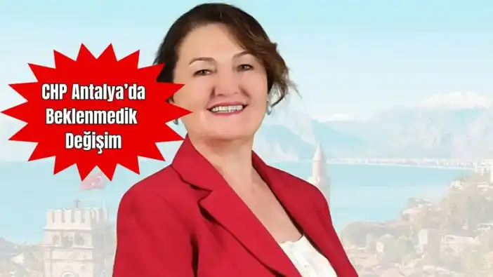 Antalya CHP Kadın Kolları’nda Değişim