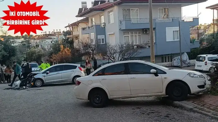 Manavgat’ta Kontrolsüz Kavşak Yine Can Yaktı: 2 Yaralı