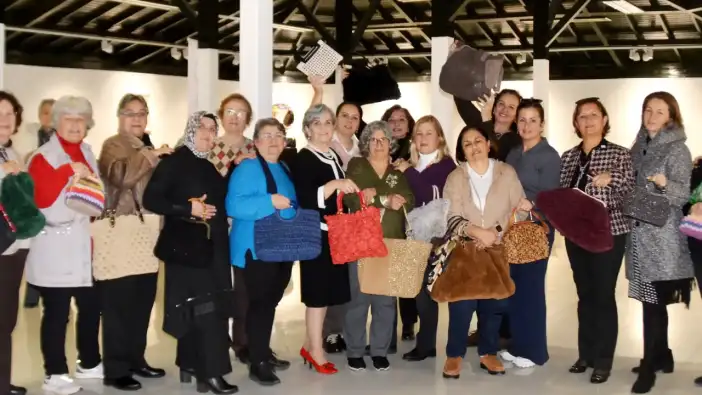 Antalyalı Kadınların El Emeği Çantaları Sergide Buluştu