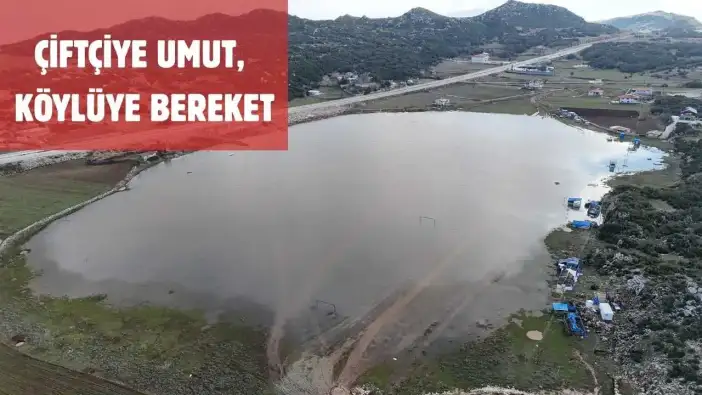 Hatay’da 13 Mahallenin Su Kaynağı Kızılgöl Yeniden Su Tuttu