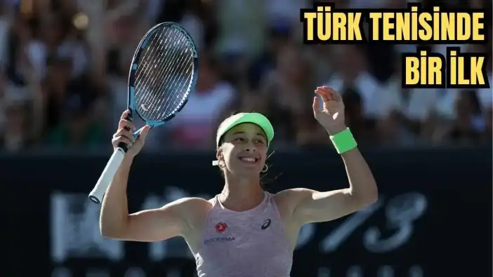 Milli Tenisçi Zeynep Sönmez Avustralya Açık’ta Tarih Yazdı