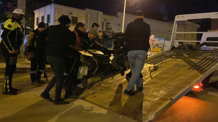 Burdur’da Kaza: Motosiklet Sürücüsü Yaralandı