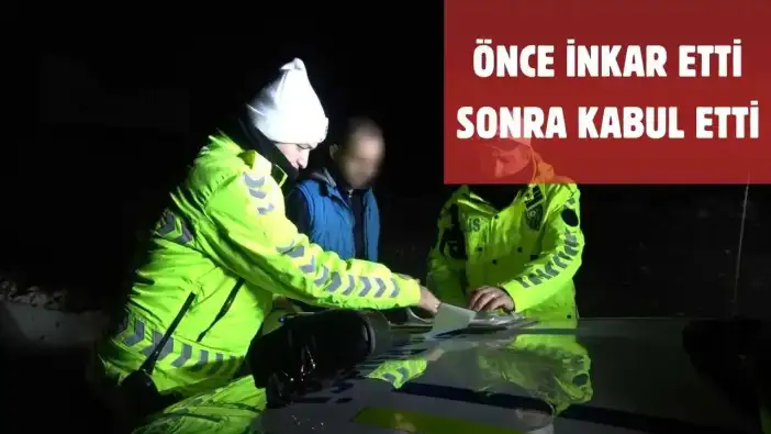 Burdur’da Alkollü Sürücünün Emniyet Şeridi Oyunu Tutmadı