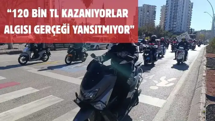 Adana’da Kuryeler Kontak Kapattı: Kazanç Değişmedi, Risk Arttı!