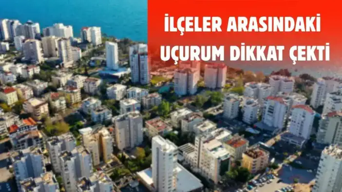 Antalya’da Konut Satışları İlçe İlçe Açıklandı! Zirve Hangi İlçede?