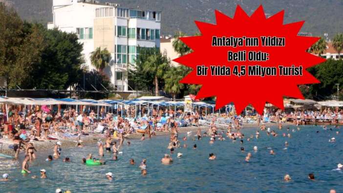 Kemer, 2025’te Turizm Rekoru Kırdı: Nüfusunun 90 Katı Ziyaretçi Ağırladı