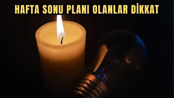 Antalyalılar Dikkat! 23-24-25 Ocak Elektrik Kesintileri Yaşanacak