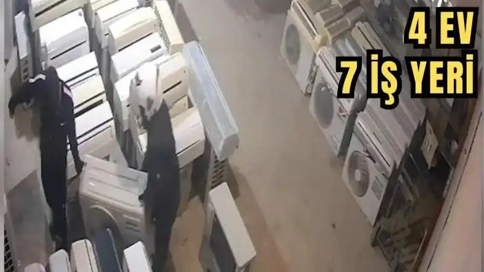 Kepez'de Ev ve İş Yerlerinden Klima Çaldılar! 3 Şüpheli Tutuklandı