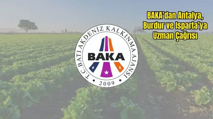 Batı Akdeniz Kalkınma Ajansı 4 Uzman Personel Alacak! Başvuru Süreci Açıklandı