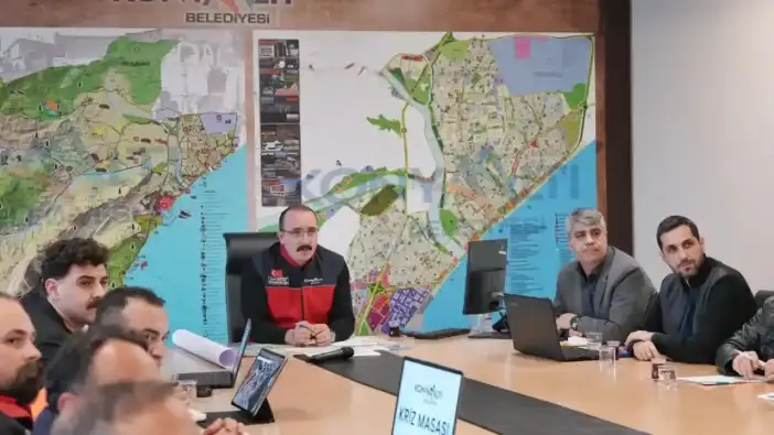 Yıllardır Görülmeyen Felaket İçin Konyaaltı'nda Kriz Masası