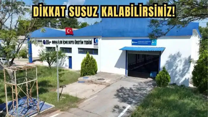 Antalya'da Fırtına Su Üretim Tesisini Vurdu! 5 İlçede Su Kesintileri Yaşanacak