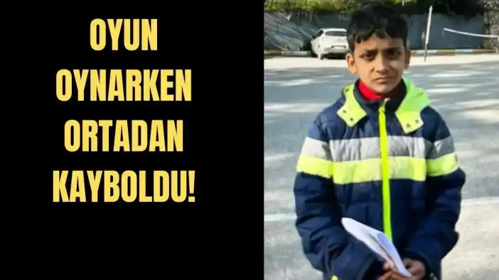 Antalya’da 11 Yaşındaki Ali’den İki Gündür Haber Alınamıyor!